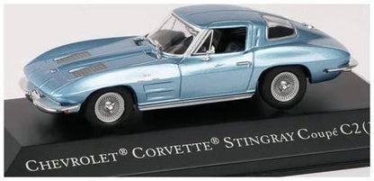 Available To Order – Chevrolet Corvette Sting Ray Coupe C2 - Blue - American Car Collection 1:43 (MAG PPG2)