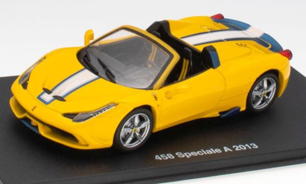 Available To Order – Ferrari 458 Speciale A 2013 - Yellow Ferrari Collection - cases 1:43 (MAG PQ06)