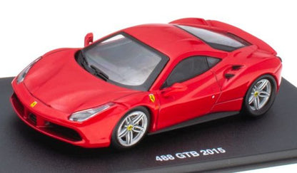 Available To Order – Ferrari 488 GTB 2015 - Red Ferrari Collection - cases 1:43 (MAG PQ08)