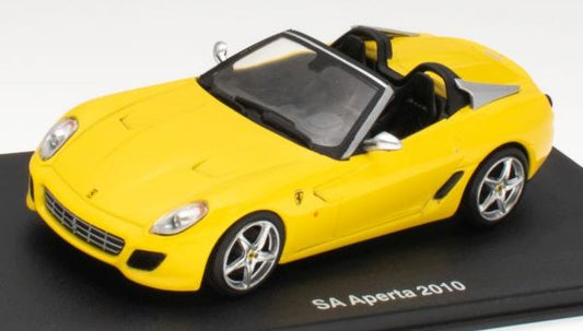 Ferrari SA Aperta 2010 - Yellow Ferrari Collection - cases 1:43 – diecast model