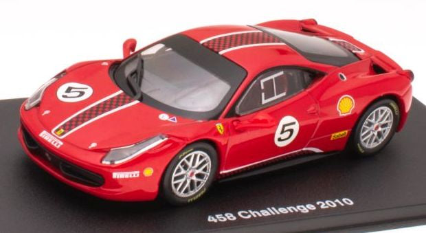Ferrari 458 Challenge 2010 - Red # 5 Ferrari Collection - cases 1:43 – diecast model