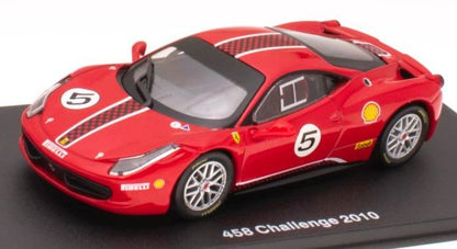 Ferrari 458 Challenge 2010 - Red # 5 Ferrari Collection - cases 1:43 – diecast model