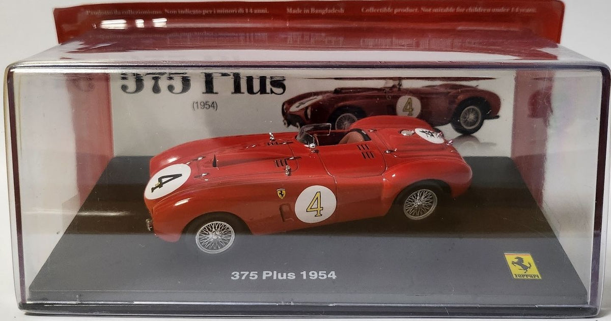 Ferrari 375 Plus 1954 - Red #4 Ferrari Collection - cases 1:43 – diecast model