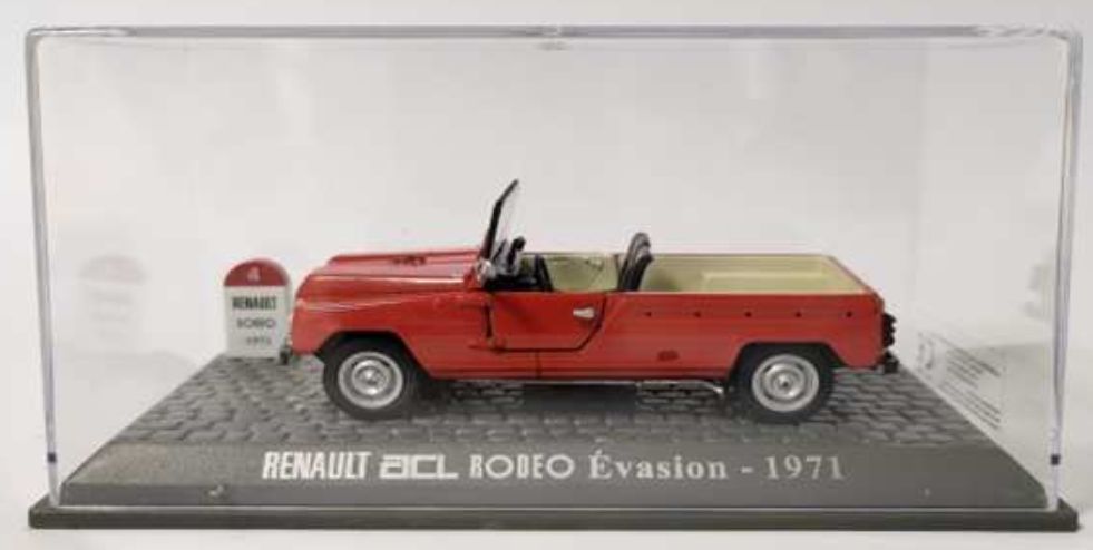 Renault ACL Rodeo Evasion 1971 - Red RBA Collection - cased 1:43 – diecast model