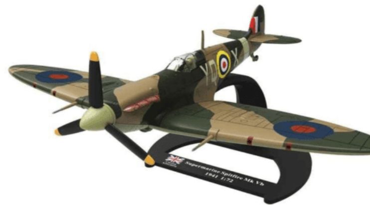 Supermarine Spitfire MK Vb (1941) Aviation of WW2 1:72 – diecast model