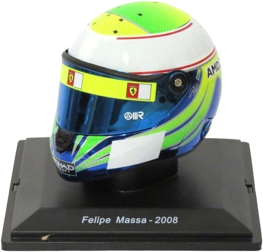 Felipe Massa 2008 Ferrari F1 Helmet Collection 1:5 - Cased 1:5 – diecast model