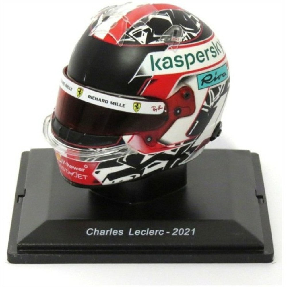 Available to Order – MAGPV03 - 1:5 CHARLES LECLERC - 2021 FERRARI F1 HELMET COLLECTION (MAGPV03)