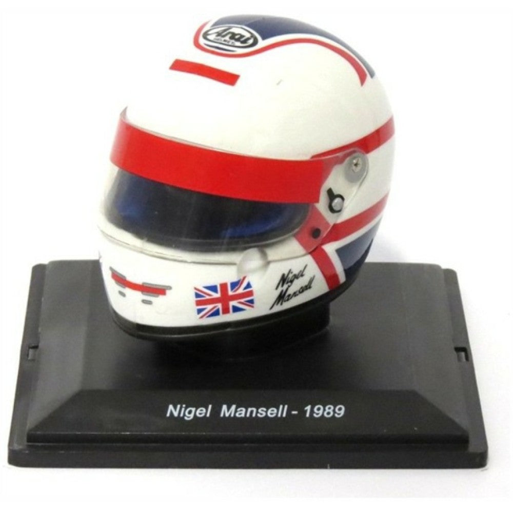 Available to Order – MAGPV07 - 1:5 NIGEL MANSELL - 1989 FERRARI F1 HELMET COLLECTION (MAGPV07)