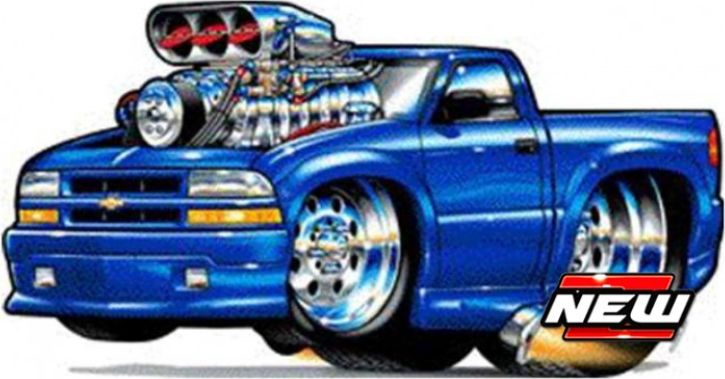 Available to Order – Chevrolet Silverado 1990 - Red (SUPERDEFORMED) 1:64 (MAI 15526-15572)