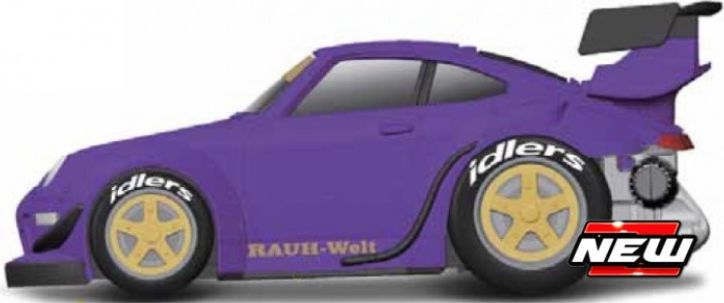 Available To Order – Rwb 993 911 Purple (SUPERDEFORMED) 1:64 Maisto Model (MAI 15526-15574)