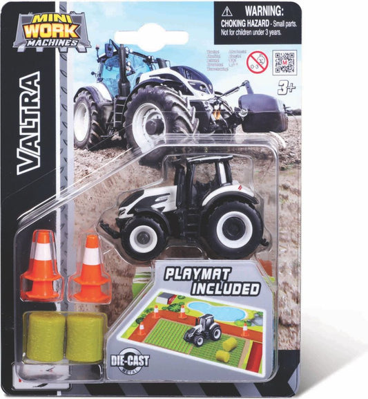 Available to Order – Valtra Q0305 Mini Work Machines Mini Farm Playset 3" (MAI 15592V)