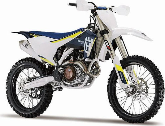 Available to Order – Husqvarna FC 450 White/Blue 1:18 (MAI 16909)