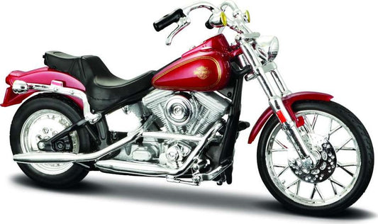 Available To Order – H-D FXST Softail Red 1984 (35) 1:18 Maisto Model (MAI 16949)