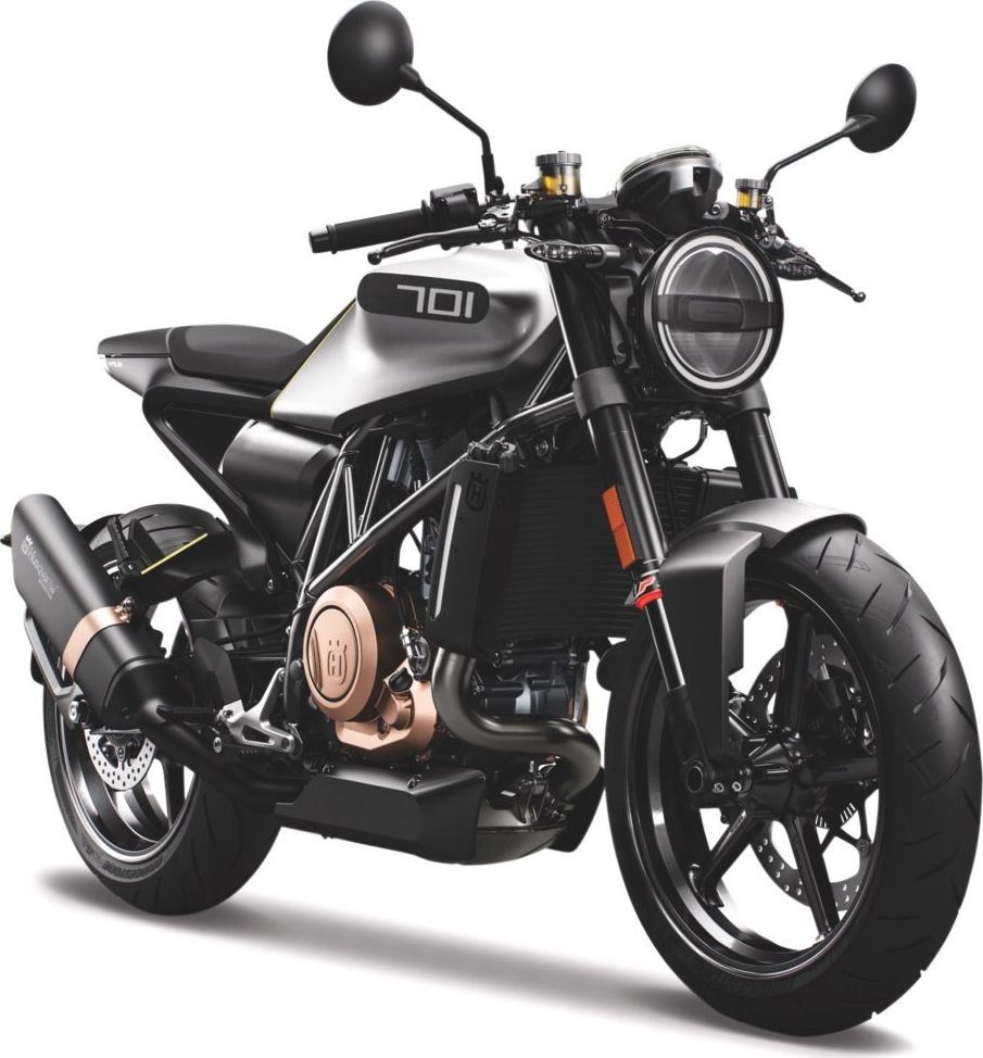 Available to Order – Husqvarna Vitpilen 701 2018 Silver/Grey 1:18 (MAI 18854)