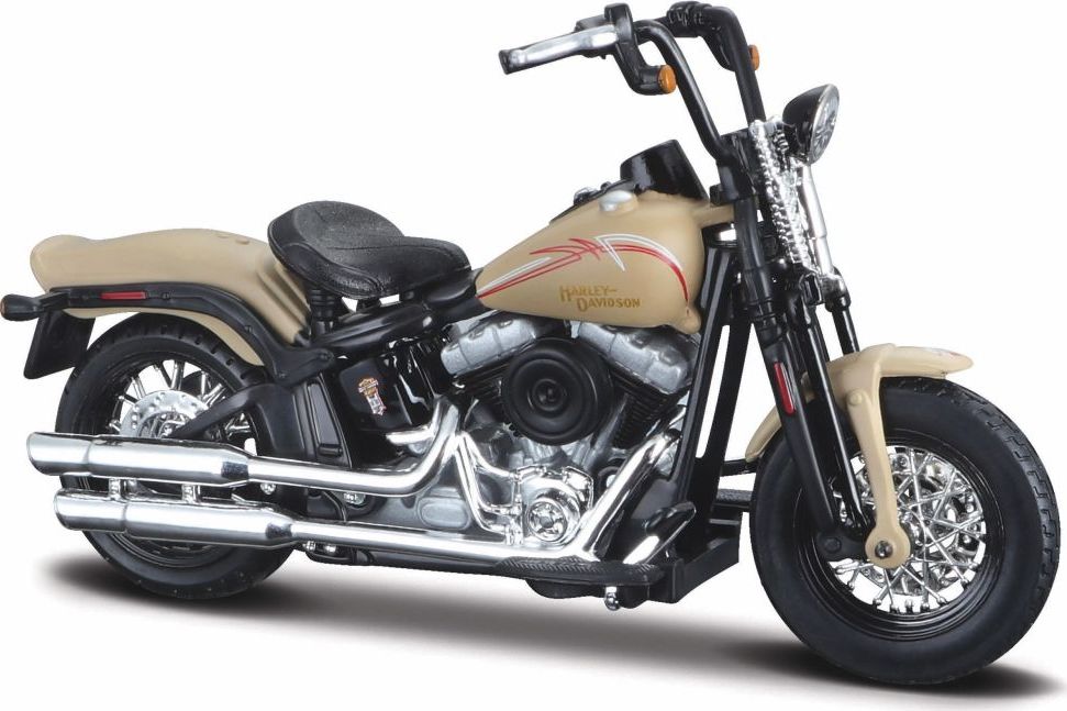 Available to Order – Harley-Davidson Flstsb Cross Bones 2008 BE Beige colour (38) 1:18 (MAI 18867)