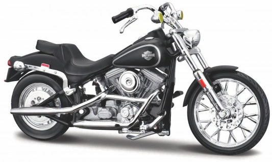 Available To Order – Harley Davidson FXST Softail Black (41) 1984 1:18 Maisto Model (MAI 21914)