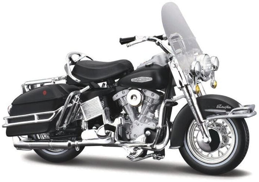 Available To Order – H-D FLH Electra Glide 1966 (41) Harley-Davidson - Matte Black 1:18 Maisto Model (MAI 21916)