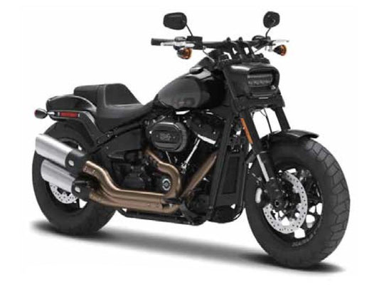 Available To Order – Harley Davidson 2022 Fat Bob 114 Black (43) 1:18 Maisto Model (MAI 22937)