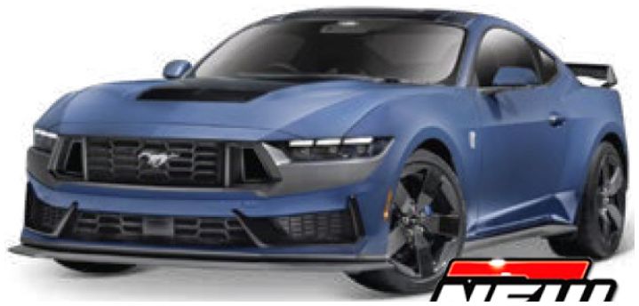 Available To Order – Ford Mustang Darkhorse 2024 Dark Blue Black 4.5'' Maisto Model (MAI 24894)