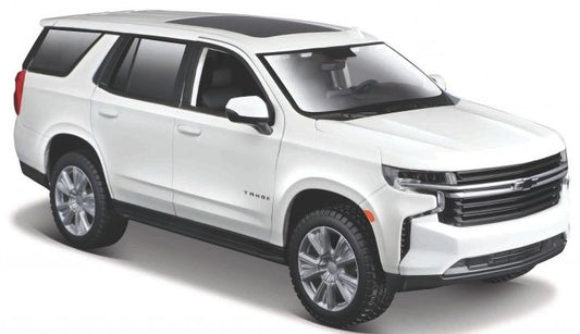 Chevrolet Tahoe White 2021 1:24 – diecast model