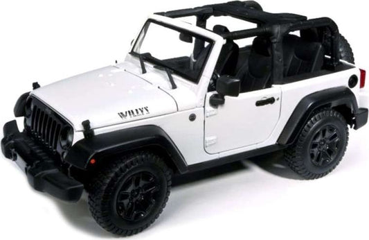 Available to Order – Jeep Wrangler Open Top 2014 - White 1:18 (MAI 31610W)
