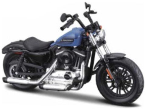 Available to Order – Harley Davidson 2022 Forty Eight Special Blue (43) 1:18 (MAI 34360-1)