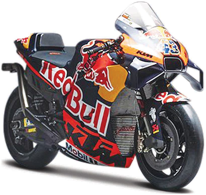 Available to Order – Red Bull Ktm Factory Motorbike 2023 #43 Miller 1:18 (MAI 36393M)