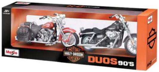 Available to Order – Harley Davidson Decade Duos 1980's 1:18 (MAI 37301-80)
