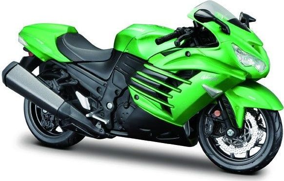 Kawasaki Ninja Zx-14R ?Kit` - Green 1:12 – diecast model