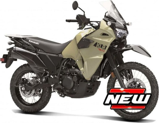 Available to Order – Kawasaki KLR 650 2021 - Kahki Green (21836) 1:18 (MAI 39300K)