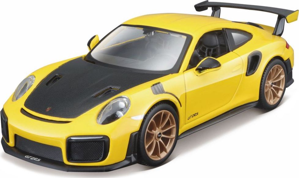 Available To Order – Porsche 911 GT2 RS 'Kit' Yellow/Black 1:24 Maisto Model (MAI 39523)