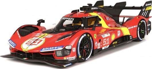 Available To Order – Ferrari 499P #51 Calado/Giovinazzi/Pier (R/C@ 2.4 GHZ) Winner 24H Le Mans 2023 1:18 Maisto Model (MAI 82861)