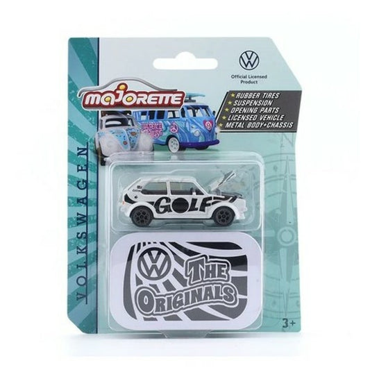 THIS ITEM IS AVAILABLE TO ORDER FROM OUR SUPPLIER - 1:64 MAJORETTE MAJ212055005A VW GOLF MK1 (WHITE) WITH COLLECTORS TIN