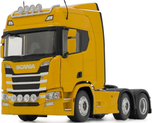 Available to Order – Scania R500 Series 6x2 Yellow 1:32 (MAR 2015-04)