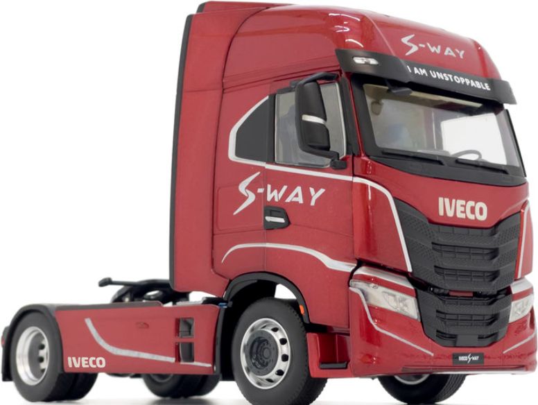 Available to Order – Iveco S-Way 4x2 Red S-Way Design 1:32 (MAR 2231-03-01)