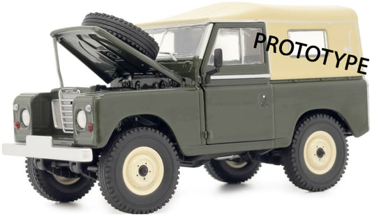 Available to Order – Land Rover Series 3 88 Softtop Deep Bronze Green 1:32 (MAR 2420-03)