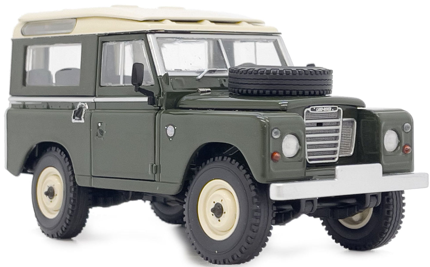 Available to Order – Land Rover Series 3 88 Safari Roof Deep Bronze Green 1:32 (MAR 2421-03)