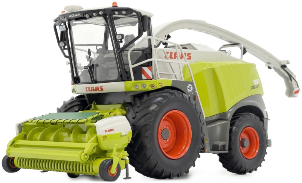 Available To Order – CLAAS Jaguar 950 Dynamic Power Facelift w/PickUp 300 1:32 (MAR 2501)