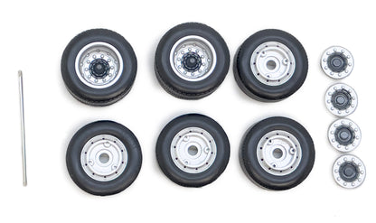 Available To Order – Scania Wheels, Rims, Caps and Axle Set 1:32 Marge Farm Models Model (MAR 2503)