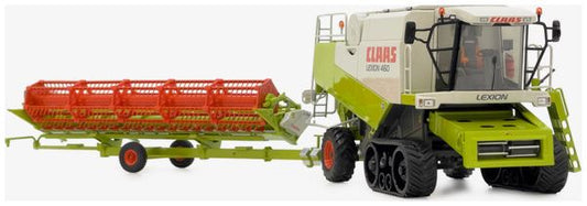 Available To Order – Claas Lexion 460 Terra Trac w/C750 and Trailer 1:32 (MAR 2505)