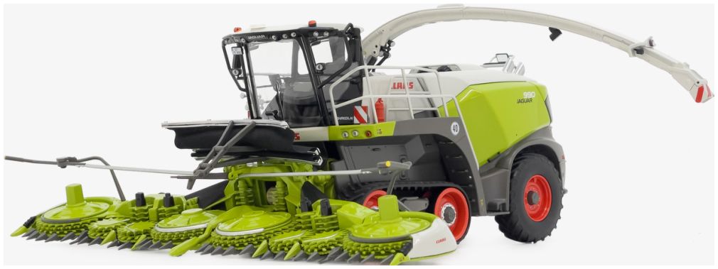Available To Order – Claas Jaguar 990 Terra Trac w/Orbis 900 and Transportation System 1:32 (MAR 2506)