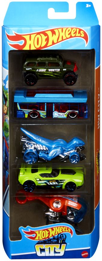 Available to Order – Hot Wheels Basic Car 5 Pack Asst (12pcs) (MAT 1806)