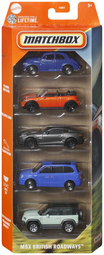 Matchbox Basics 5 Pack Assortment – diecast model