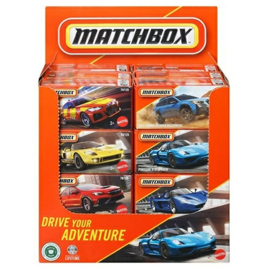 MATDNK70-974L - X48 Matchbox Power Grabs 2026 Mix 10 Vehicle Assortment Hot Wheels Model