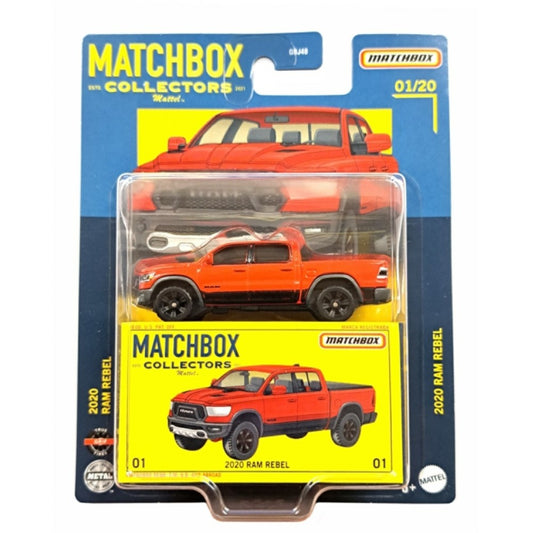 Available to Order – Matchbox Collectors 2020 Ram Rebel 01/20 1:20 Mattel Toys Model (MATGBJ48-HFL75)