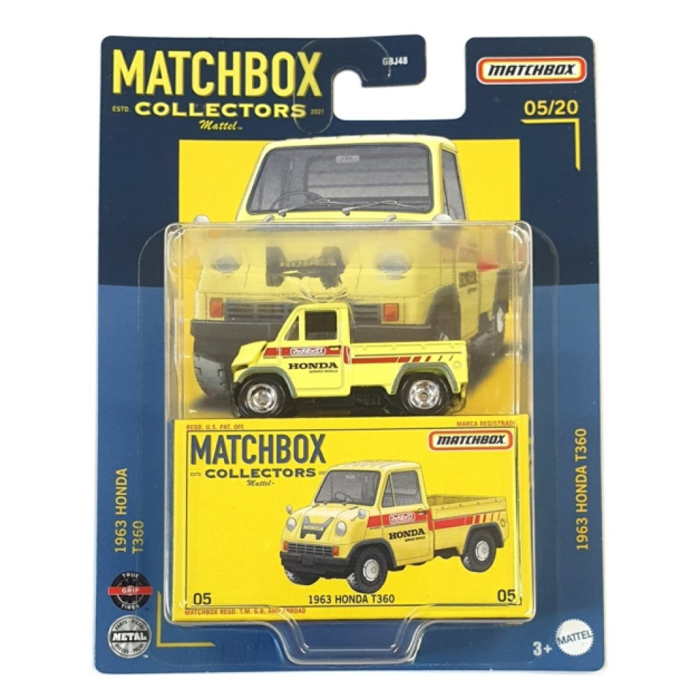 Available to Order – Collectors 1963 Honda T360 05/20 Model (matgbj48-hfl79) Matchbox Model (MATGBJ48-HFL79)