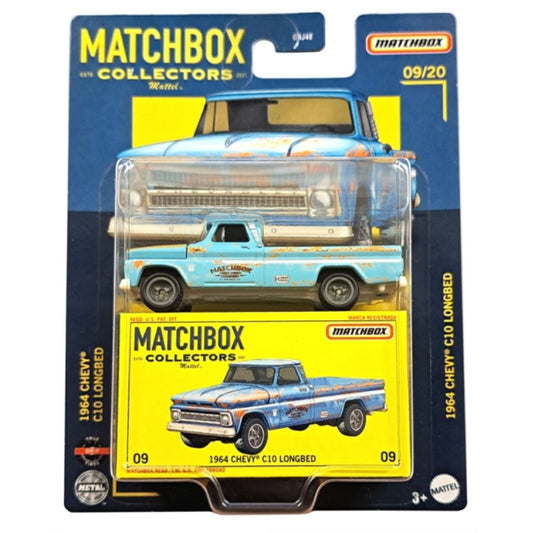 Available to Order – Matchbox Collectors 1964 Chevy C10 Longbed 09/20 Mattel Toys Model (MATGBJ48-HFL83)