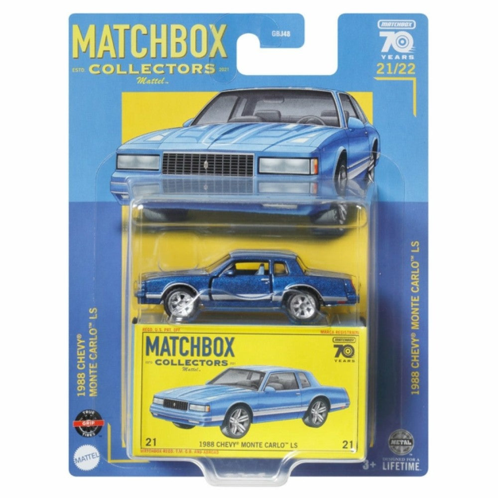 Available to Order – 1988 Chevy Monte Carlo Ls 21/22 1:22 Mattel Toys Model (MATGBJ48-HLJ74)