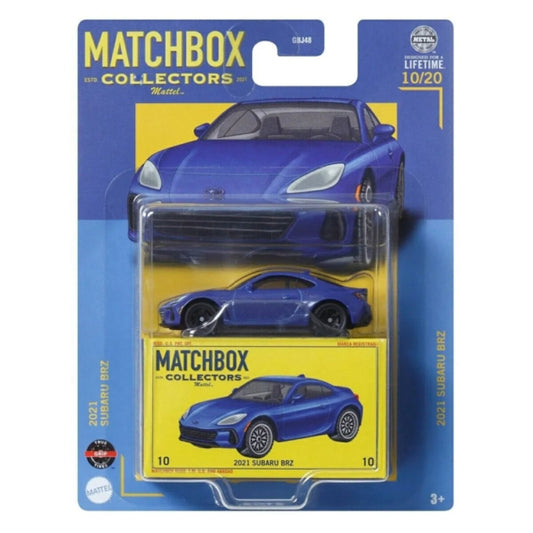 MATGBJ48-HVW17 - Matchbox Collectors 2021 Subaru Brx 10/20 – diecast model