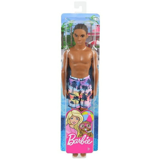 Available to Order – X4 Barbie Beach Doll Hawaiian Shorts Ken Mattel Toys Model (MATGHW44)